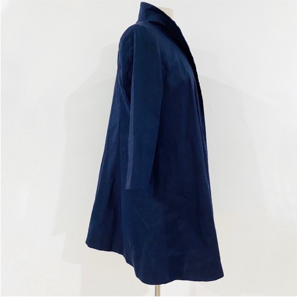 Eileen Fisher high collar flare hem jacket NWT - Picture 5 of 13